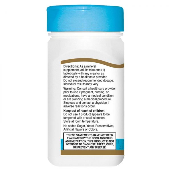 Comprar 21st Century Magnésio - 250 mg - 110 comprimidos - Imagem 4