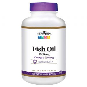 Comprar 21st Century Óleo de peixe - 1000 mg - 180 Cápsulas com revestimento entérico