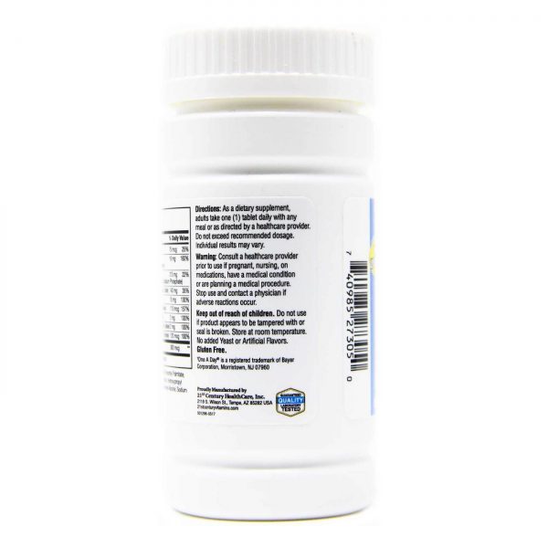 Comprar 21st Century, Multivitamínico One Daily™ Saúde do Homem - 100 Tabletes - Imagem 4