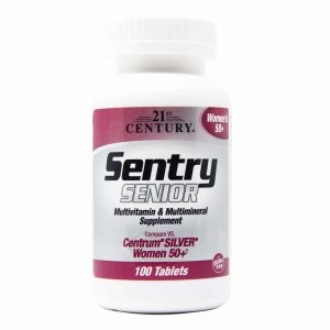 Comprar 21st Century, Sentry Senior Multivitamínico para Mulheres +50 - 100 Tabletes