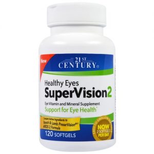 Comprar 21st Century, Saúde dos Olhos SuperVision2 - 120 Cápsulas em Gel