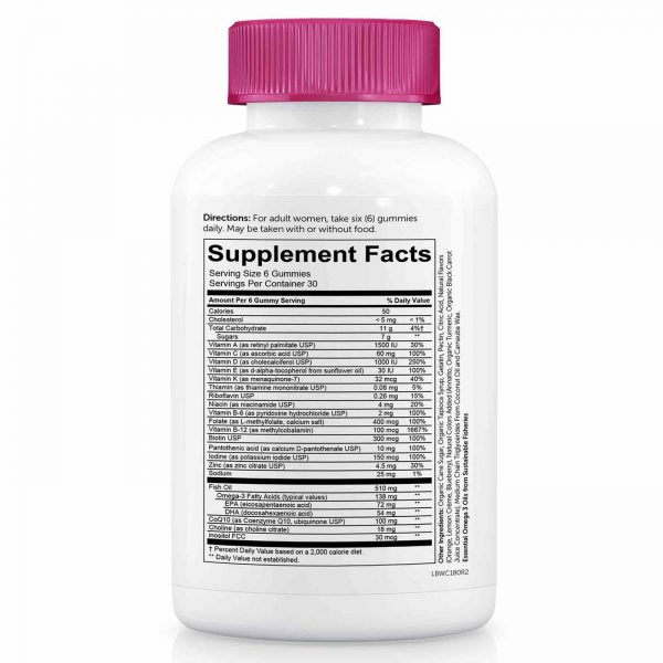 Comprar SmartyPants®, Multivitamínico Completo para Mulheres - 180 Gomas - Imagem 4
