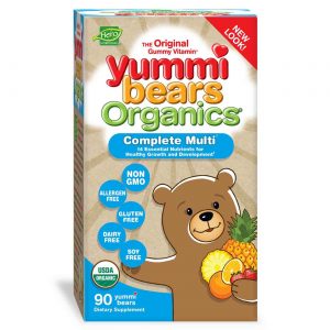 Comprar Hero Nutritionals, Yummi Bears Organics® - Multivitamínico Completo - 90 Gomas
