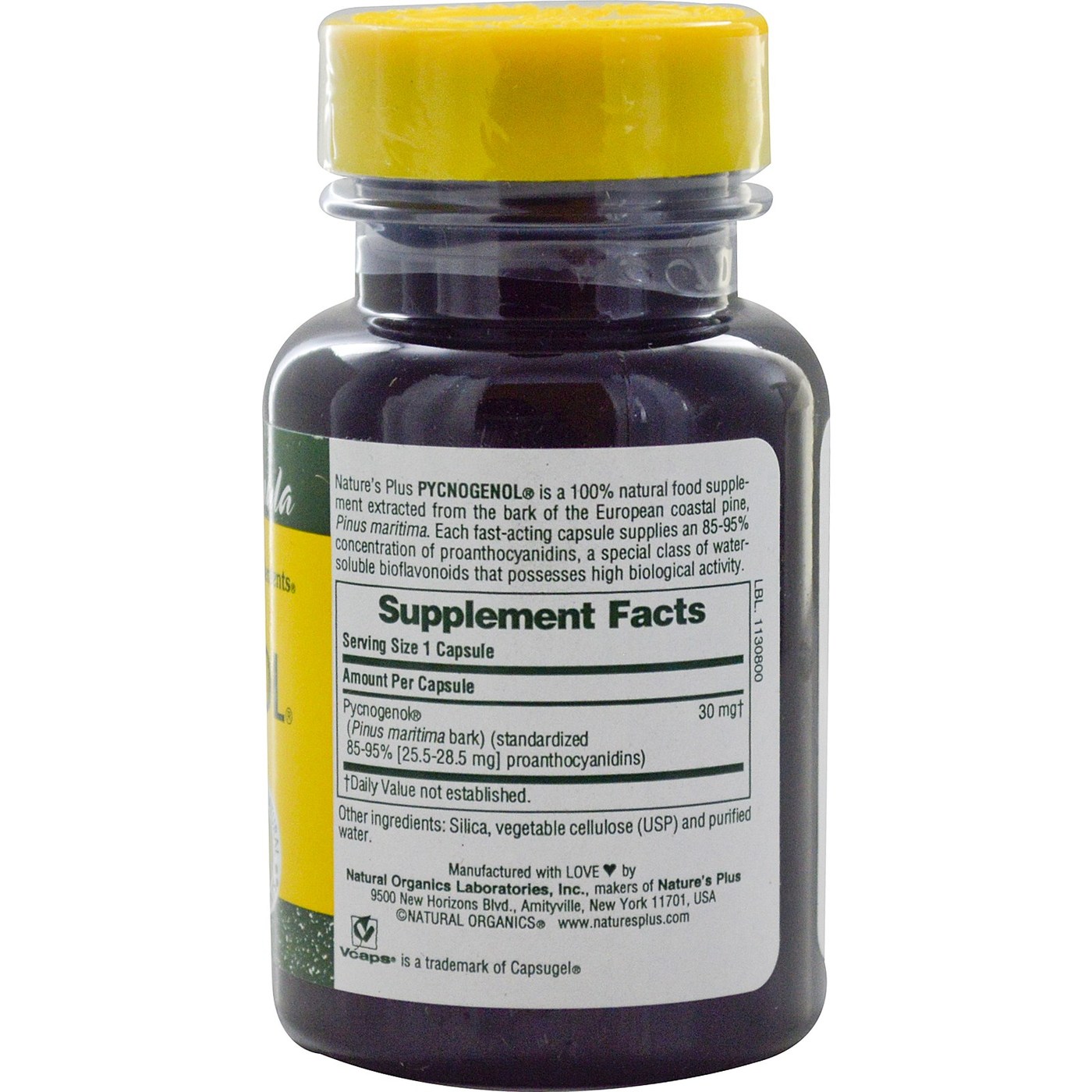 Comprar Pycnogenol Nature's Plus 30 Cápsulas - Imagem 2