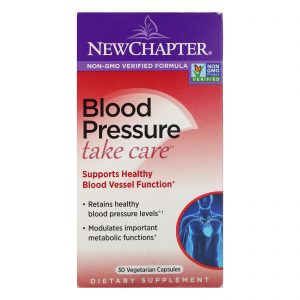 Comprar New Chapter, Blood Pressure, Take Care, 30 Vegetarian Capsules