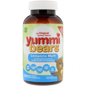 Comprar Hero Nutritional Products, Yummi Bears, Multivitamínico Completo, Sabores Naturais de Morango, Laranja e Abacaxi, 200 Yummi Bears