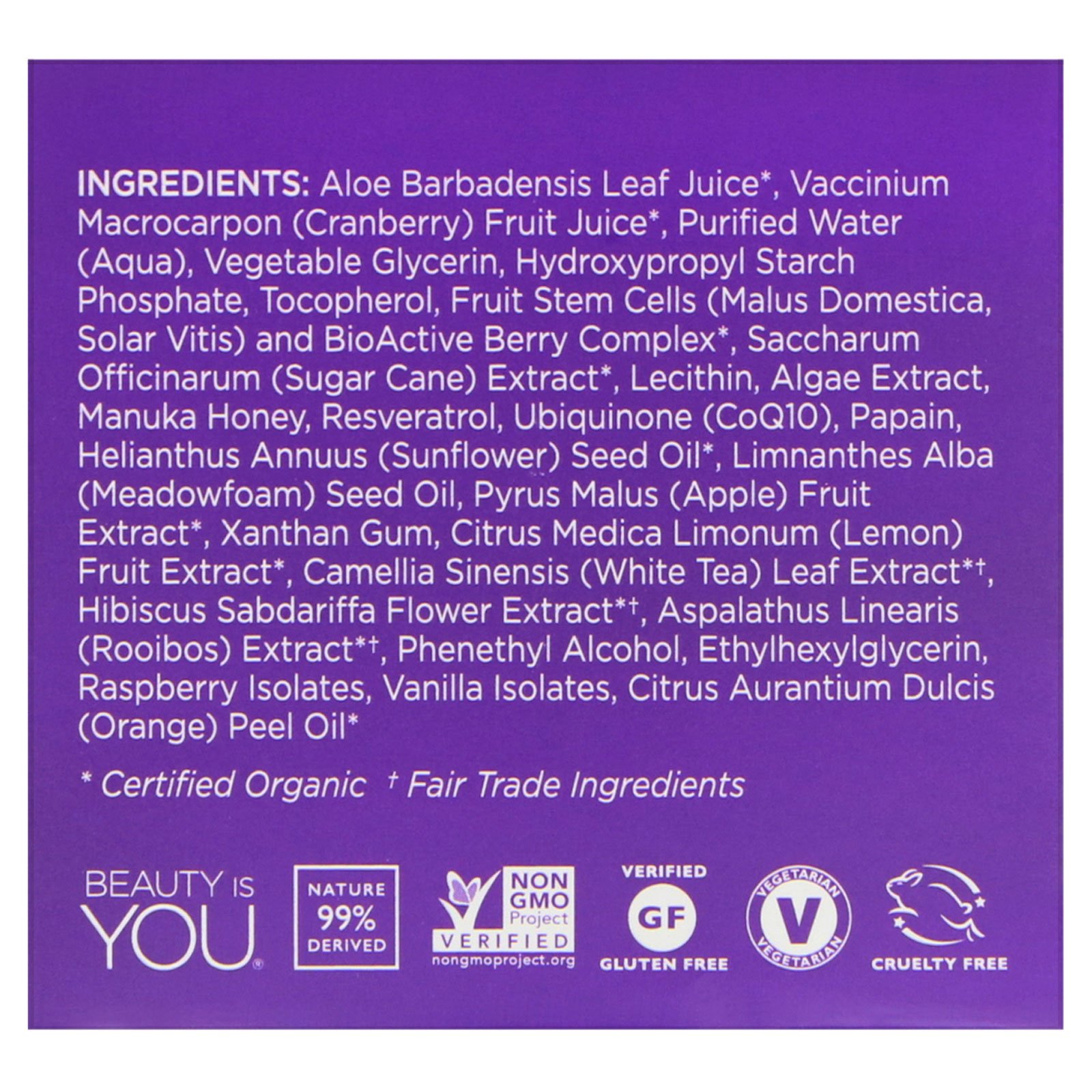 Comprar Andalou Naturals, Fruit Enzyme Mask, BioActive 8 Berry, Age Defying, 50 g (1,7 oz) - Imagem 2