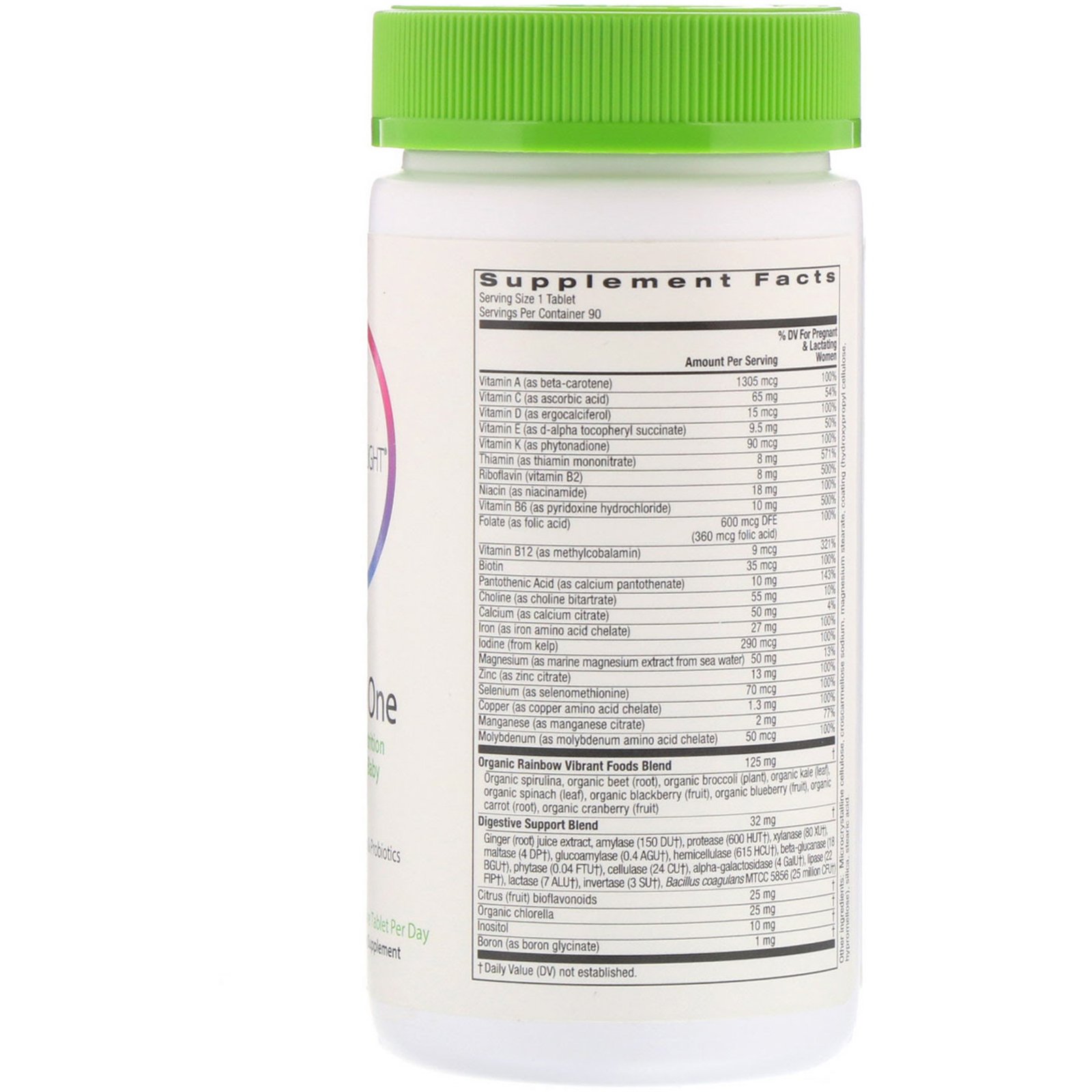 Comprar Rainbow Light, Prenatal One, 90 Comprimidos - Imagem 2