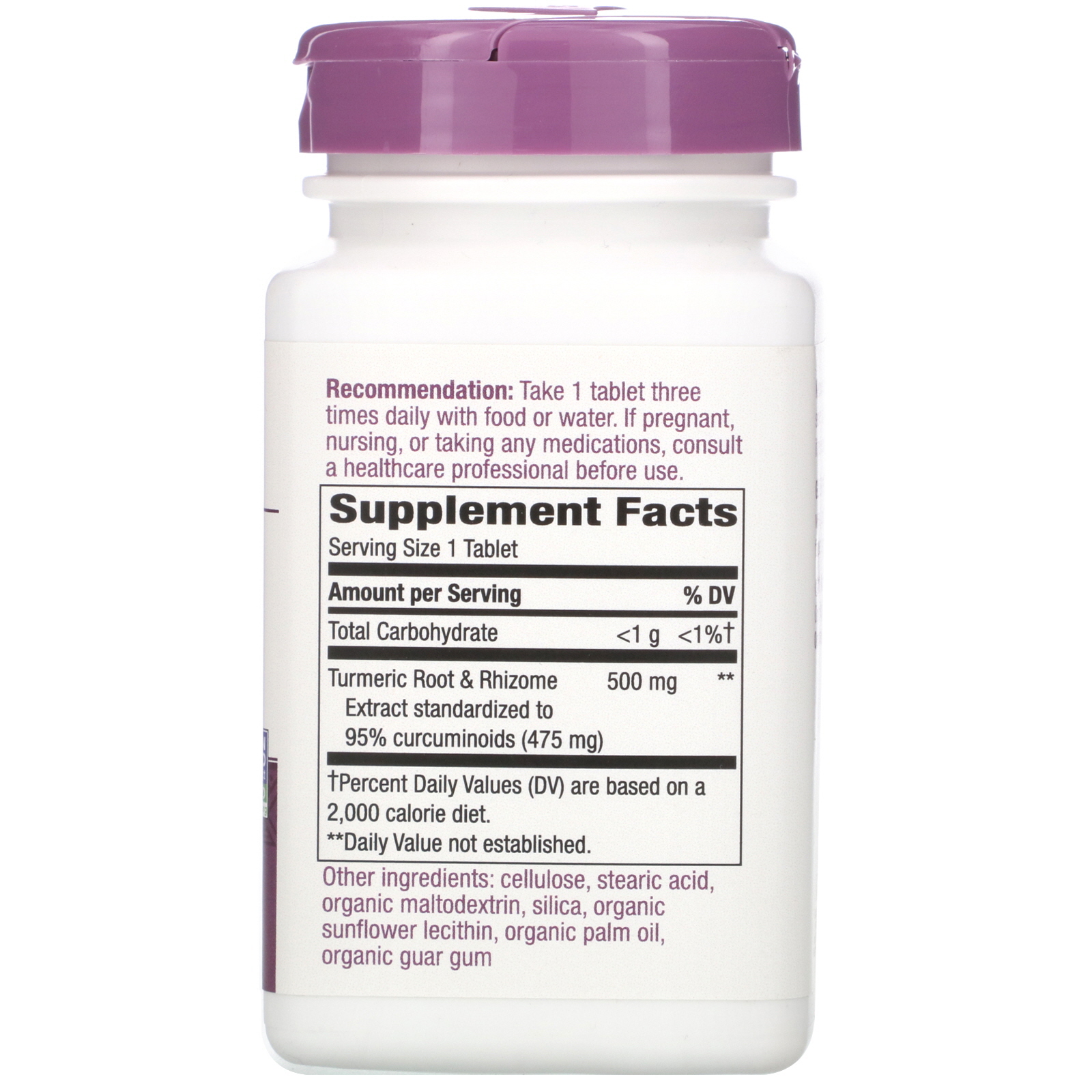 Comprar Nature's Way, Turmeric, 500 mg, 120 Tablets - Imagem 2