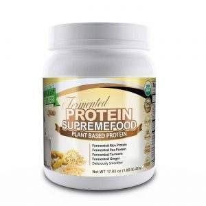 Comprar Divine Health, Proteína Fermentada Supremefood, Baunilha - 483 g