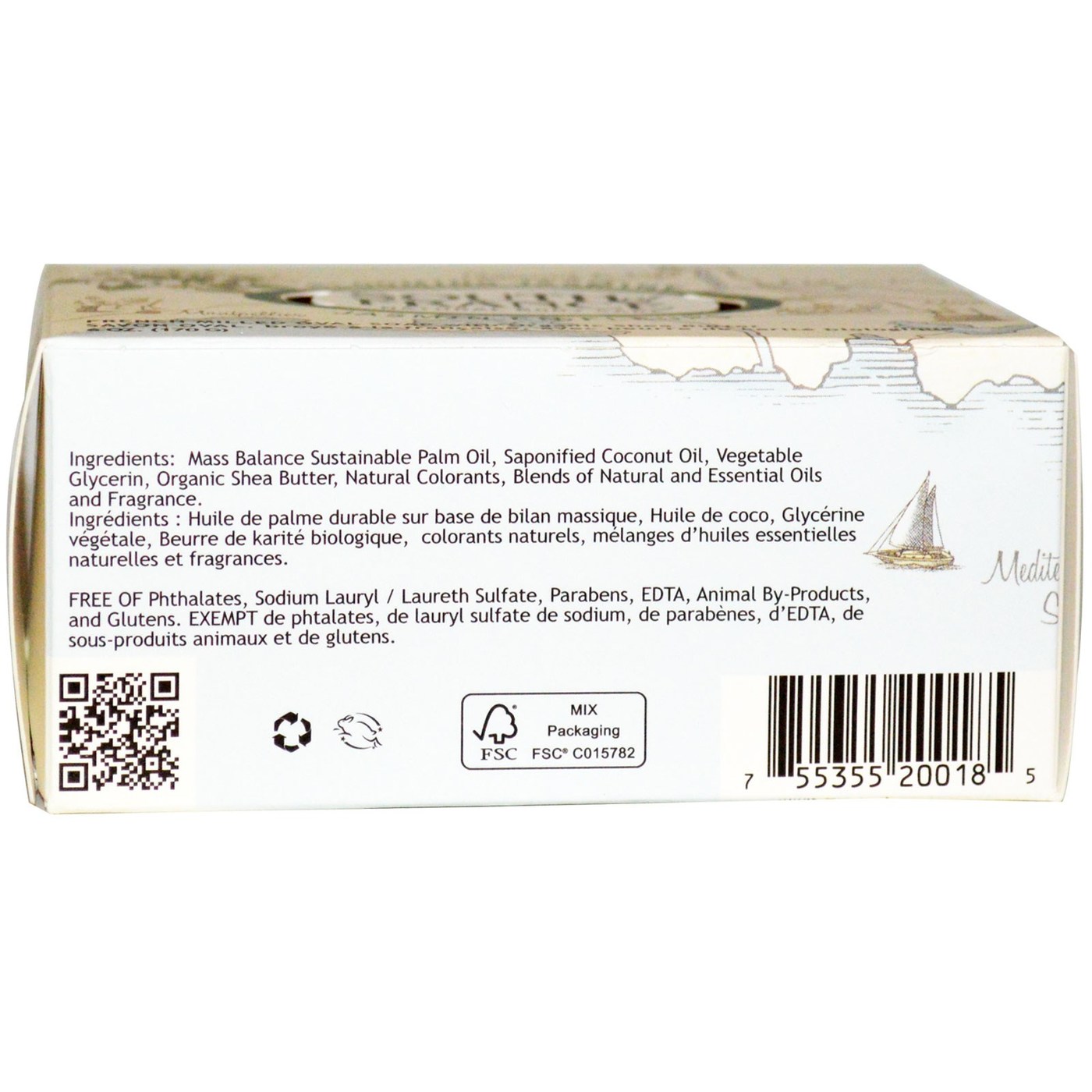 Comprar South Of France, Sabonete de Barra Oval, Jasmim Florescido - 170g - Imagem 2