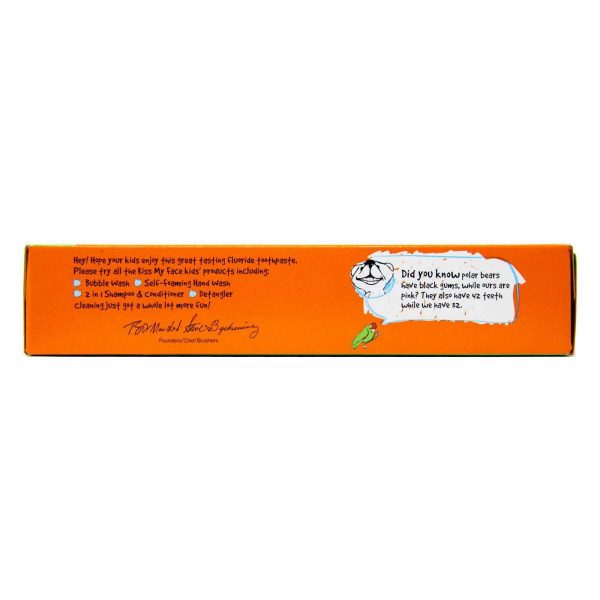 Comprar Kiss My Face, Creme Dental Kids com Flúor, Sabor Frutas Vermelhas - 113 g - Imagem 4