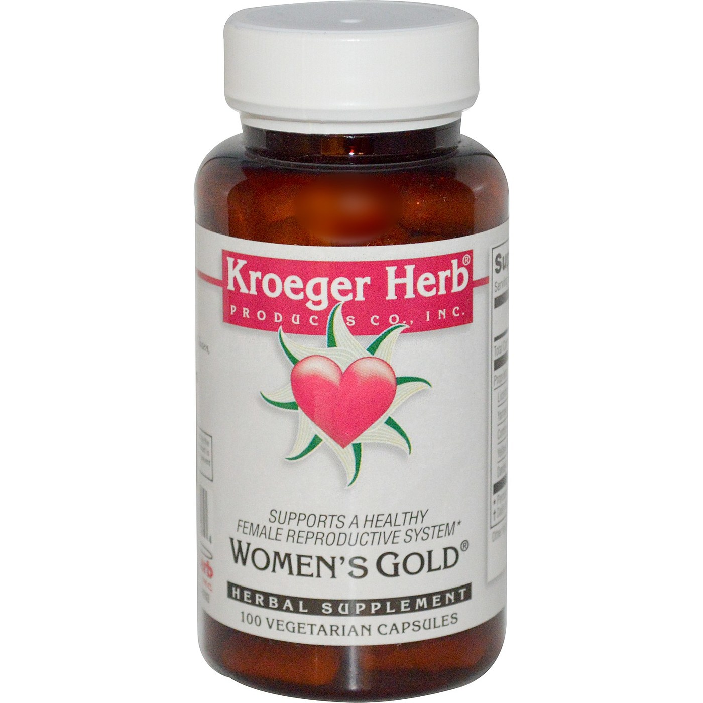 Comprar Kroeger Erva, Women's Gold® - Suporte ao Sistema Reprodutor Feminino - 100 Cápsulas