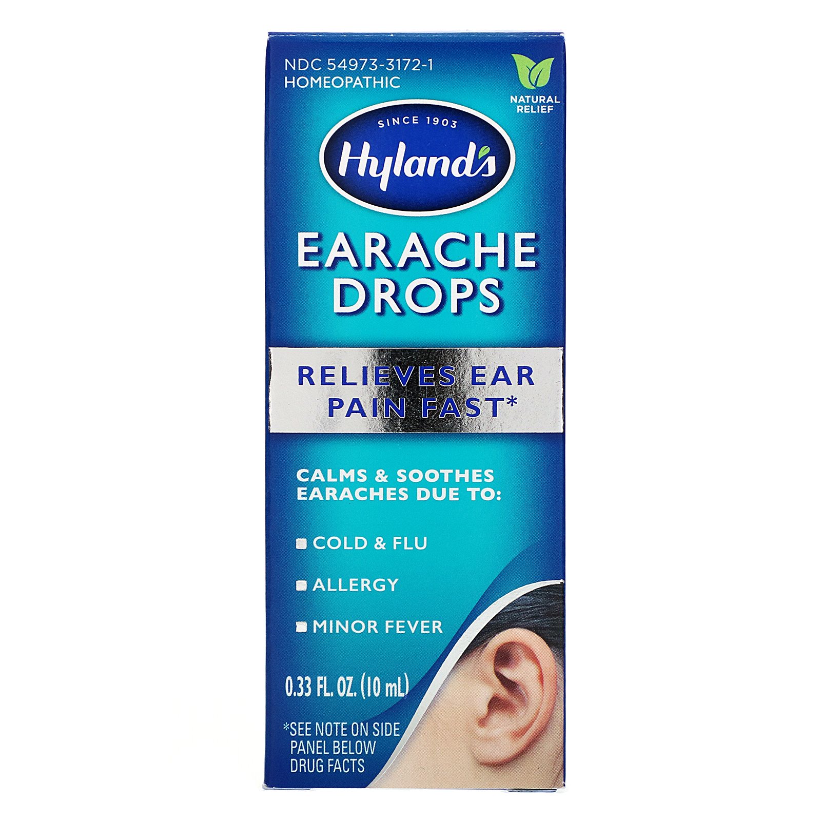 Comprar Hyland's, Gotas para Dor de Ouvido, 0.33 fl oz (10 ml)