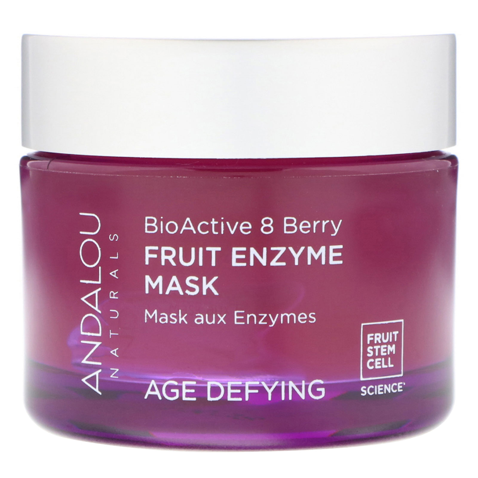 Comprar Andalou Naturals, Fruit Enzyme Mask, BioActive 8 Berry, Age Defying, 50 g (1,7 oz) - Imagem 3