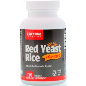 Comprar Jarrow Formulas, Arroz de fermento vermelho + Co-Q10, 120 cápsulas vegetais