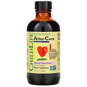 Comprar ChildLife, Essentials, Aller-Care, Sabor Natural de Uva, 118,5 ml (4 fl oz)