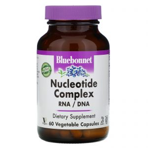 Comprar Bluebonnet Nutrition, Complexo nucleotídeo, ARN / DNA, 60 Vcaps