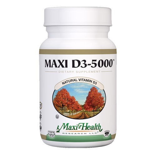 Comprar Maxi Health Kosher Vitamins, Maxi D3-5000™ - 90 Tabletes