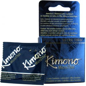 Comprar Mayer Laboratories, Kimono® Preservativo Masculino Ultrafino - 3 Unidades