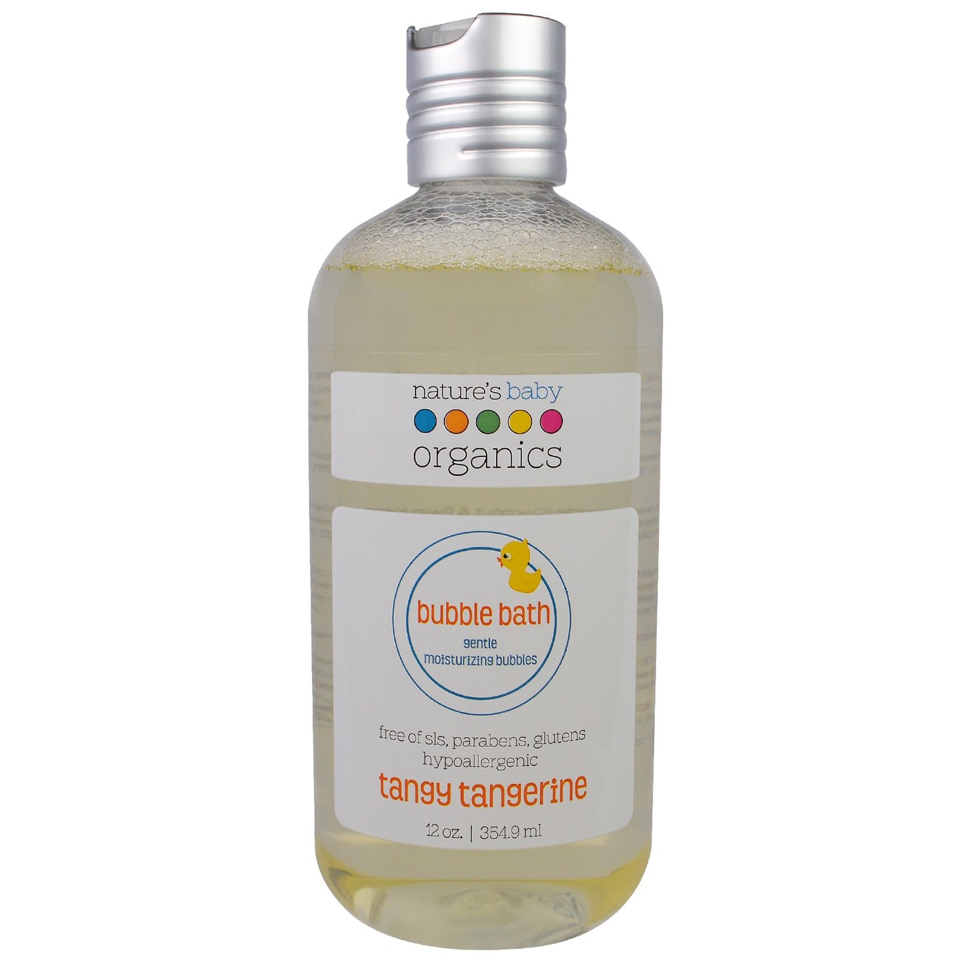 Comprar Nature's Bebê Orgânicos Bubble Bath Tangy Tangerine 12 fl oz