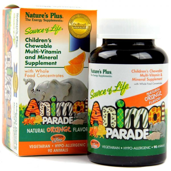 Comprar Nature's Plus, Animal Parade® Multivitamínico, Laranja - 90 Comprimidos Mastigáveis - Imagem 4