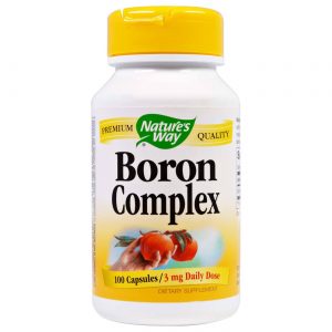 Comprar Nature's Way, Complexo de Boro - 100 Cápsulas