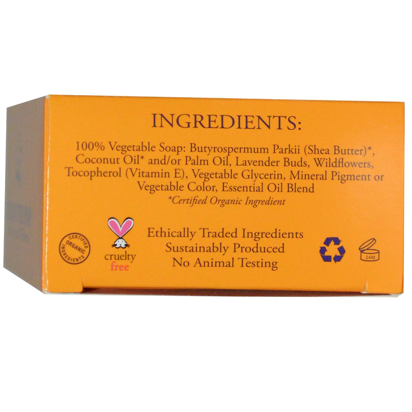 Comprar Nubian Heritage Bar Soap & Lvndr Wldflwr 5 oz - Imagem 2
