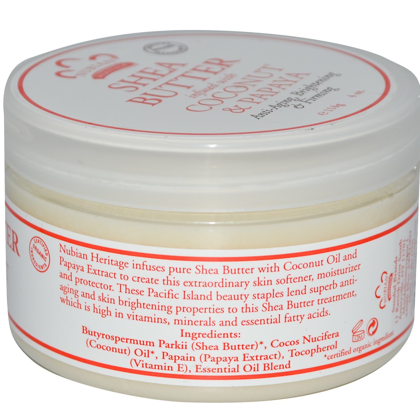 Comprar Nubian Heritage Manteiga de Karité Cocont & mamão 4 onças - Imagem 2