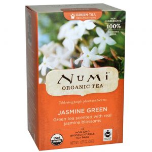 Comprar Numi Tea, Chá Verde Jasmine - 18 Saquinhos de Chá
