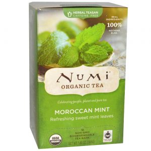 Comprar Numi Tea Organic, Chá de Hortelã Marroquina - 18 Saquinho de Chá