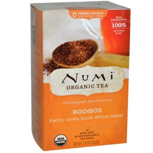 Comprar Numi Tea, Chá Orgânico de Rooibos - 18 Saquinhos de Chá