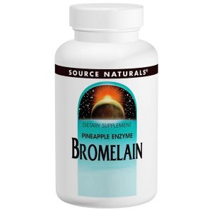 Comprar Source Naturals, Bromelain 2,000 GDU/g, 500 mg, 60 Capsules