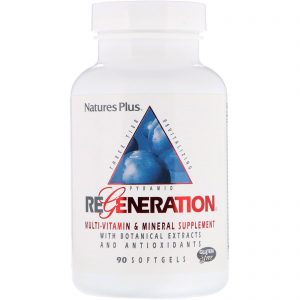 Comprar Nature's Plus, Regeneração, Suplemento Multivitamínico e Multimineral, 90 Cápsulas Gelatinosas