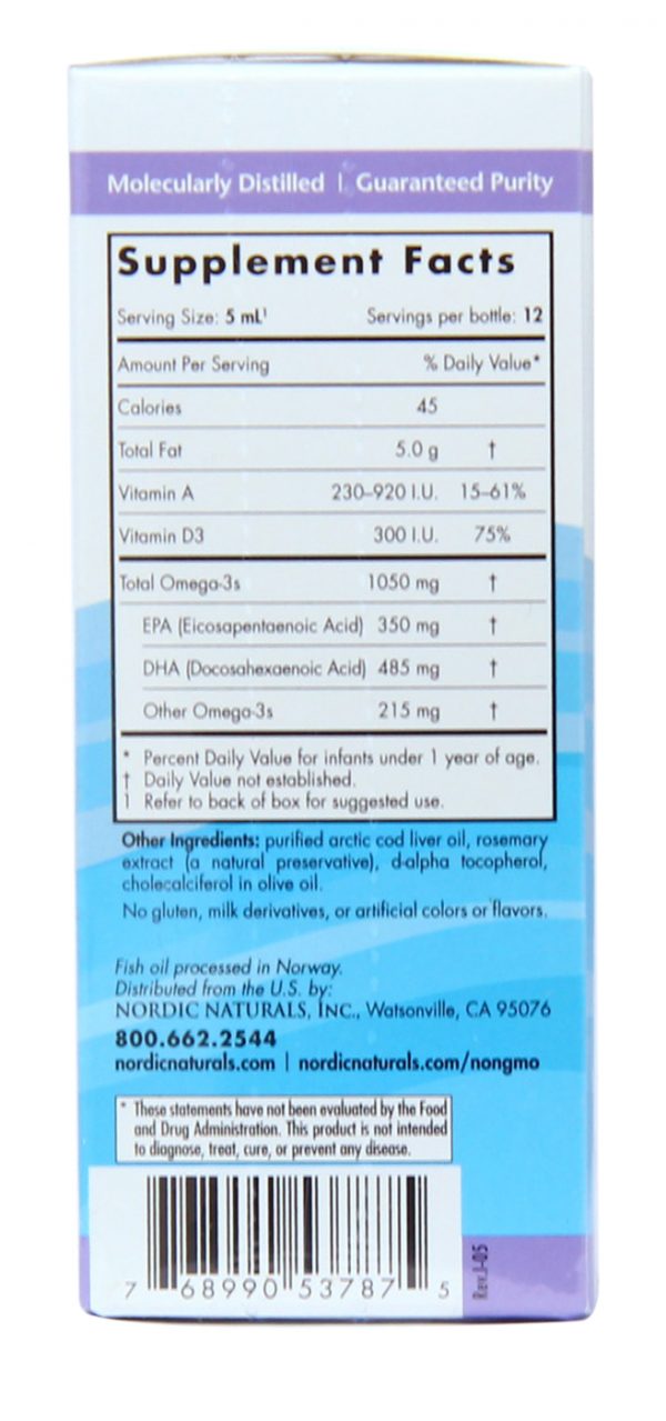 Comprar DHA para bebê Nordic Naturals 60 ml - Imagem 7