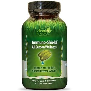 Comprar Irwin Naturals, Immuno-Shield, Bem-Estar para Toda a Estação, 100 Cápsulas Gelatinosas Líquidas