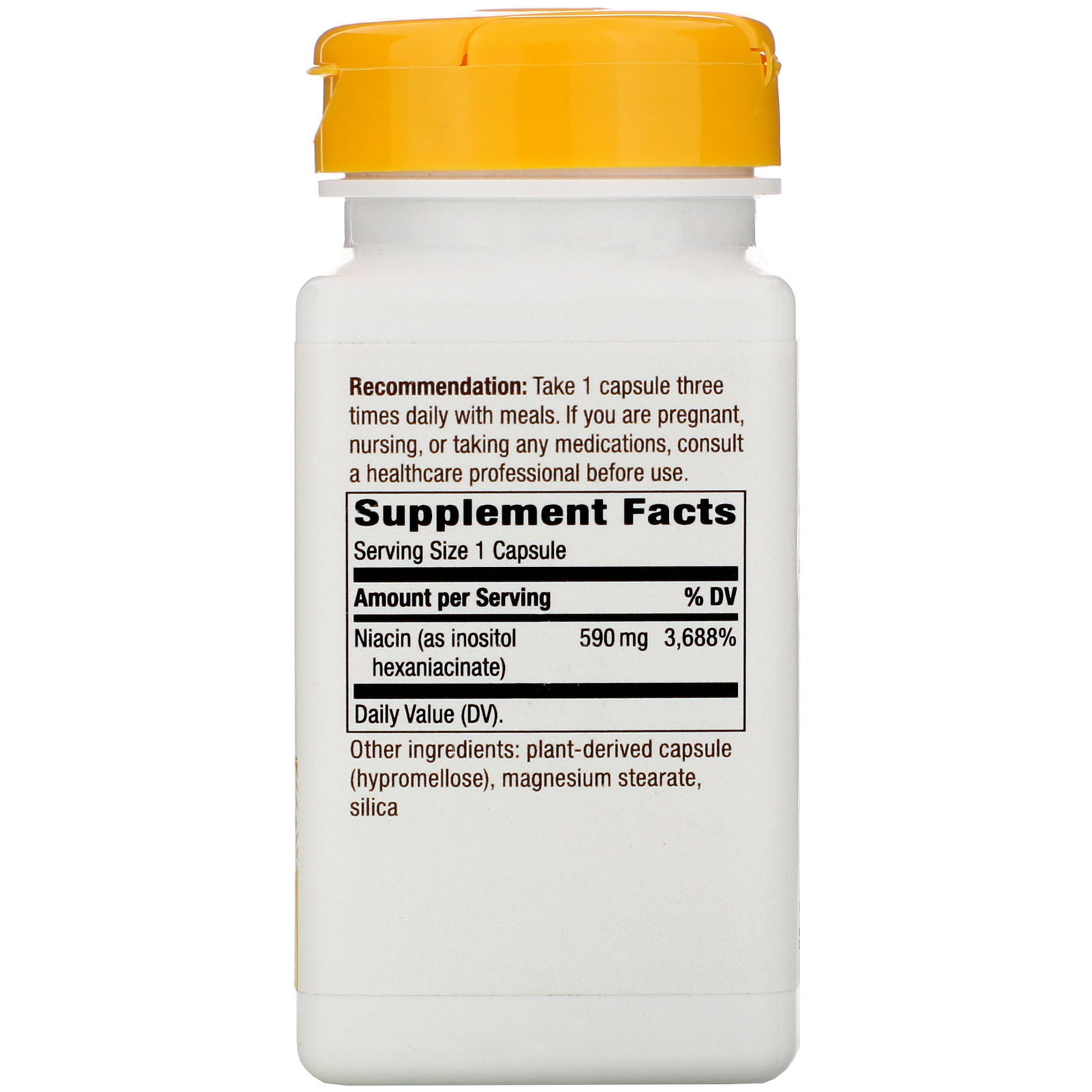 Comprar Nature's Way, HexaNiacin, 590 mg, 60 Vegan Capsules - Imagem 2