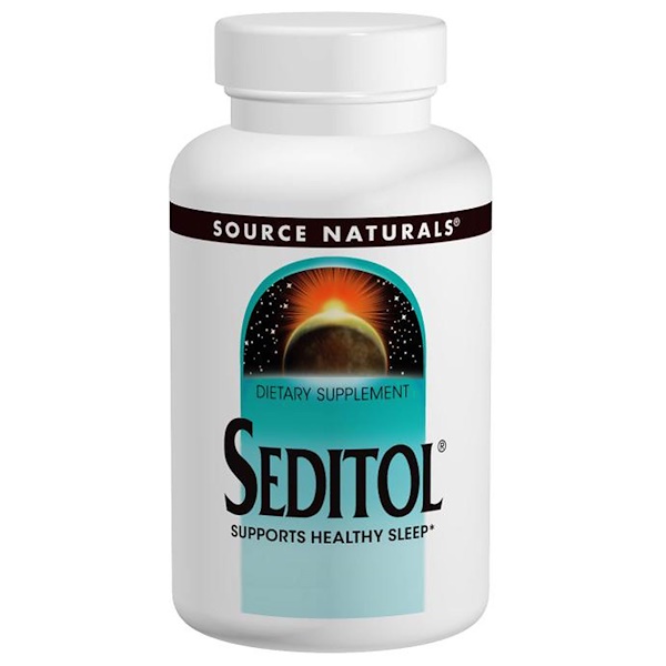 Comprar Source Naturals, Seditol, 365 mg, 60 Cápsulas