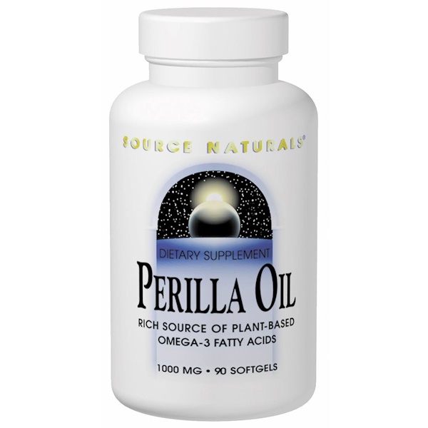 Comprar Source Naturals, Óleo de Perila, 1000 mg, 90 Cápsulas Gelatinosas