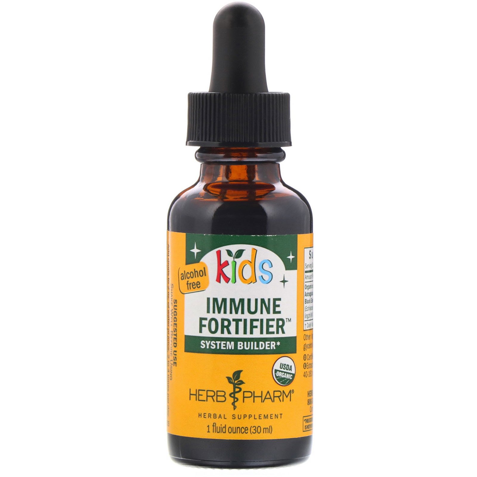 Comprar Herb Pharm, Fortificador Imunológico para Crianças - Construtor de Sistema, Sem Álcool, 30 ml (1 fl oz)