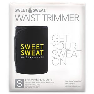 Comprar Sports Research, Sweet Sweat Waist Trimmer, Small, Black & Yellow, 1 Belt