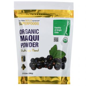 Comprar California Gold Nutrition, Superfoods, Maqui Orgânico em Pó, 8,5 oz (240 g)