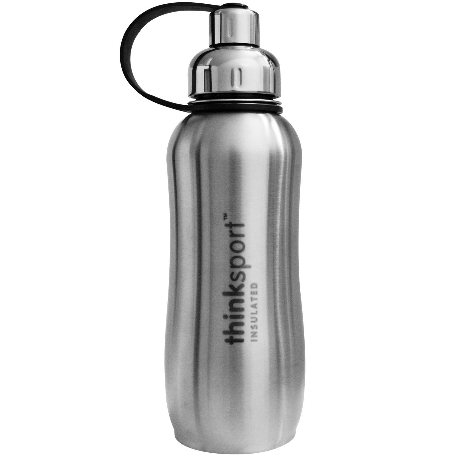 Comprar Think, Thinksport, Garrafa Esportivo com Isolamento Térmico, Prata, 750 ml (25 oz)