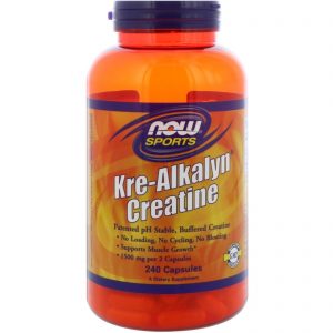 Comprar Now Foods, Sports, Kre-Alkalyn Creatine, 240 Cápsulas