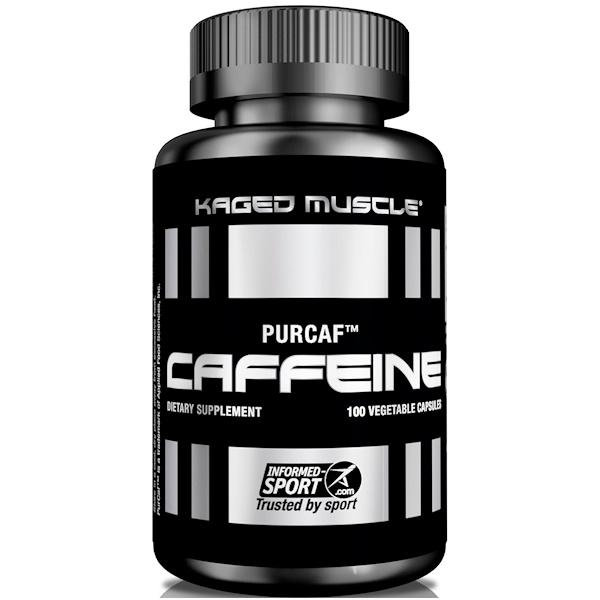Comprar Kaged Muscle, PurCaf, Cafeína, 100 Cápsulas Vegetais