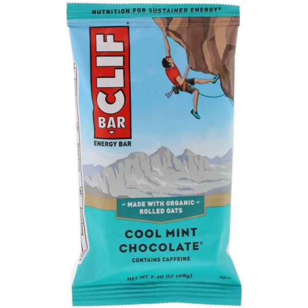 Comprar Clif Bar, Barra de Proteína, Chocolate de Menta Refrescante, 12 Barras, 2,40 oz (68 g) Cada - Imagem 4
