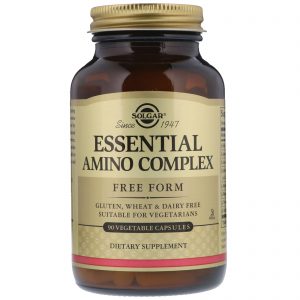 Comprar Solgar, Essential Amino Complex, 90 Cápsulas vegetais