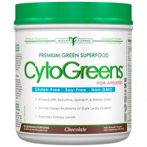 Comprar NovaForme, CytoGreens, Superalimentos Verdes Premium para Atletas, Chocolate, 24,3 oz (690 g)