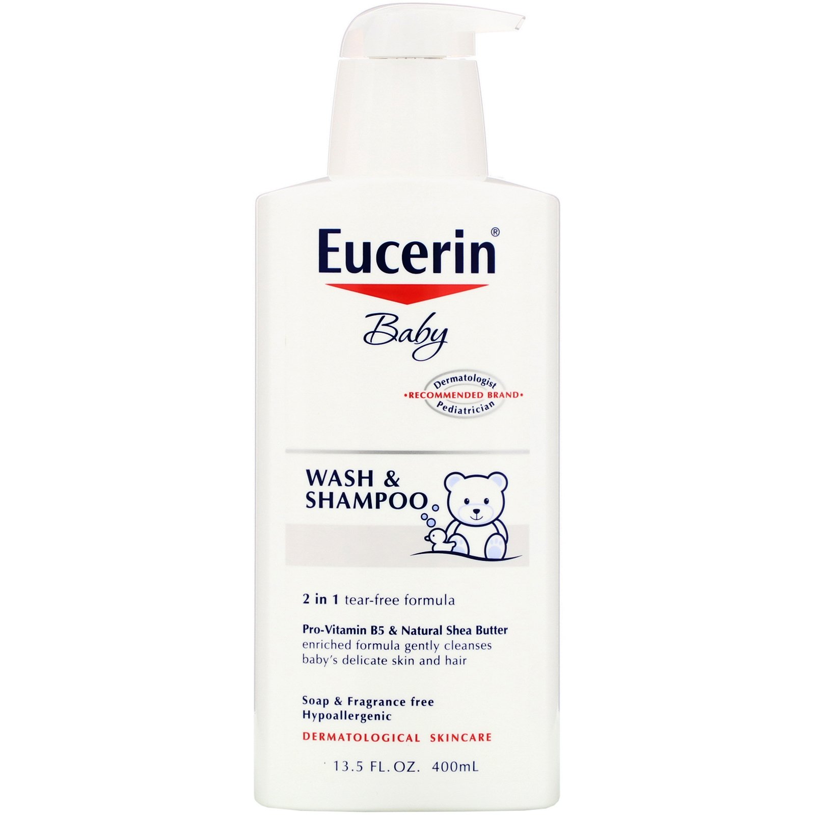 Comprar Eucerin, Baby, Loção de Banho e Shampoo, Sem Fragrância, 13,5 fl oz (400 ml)