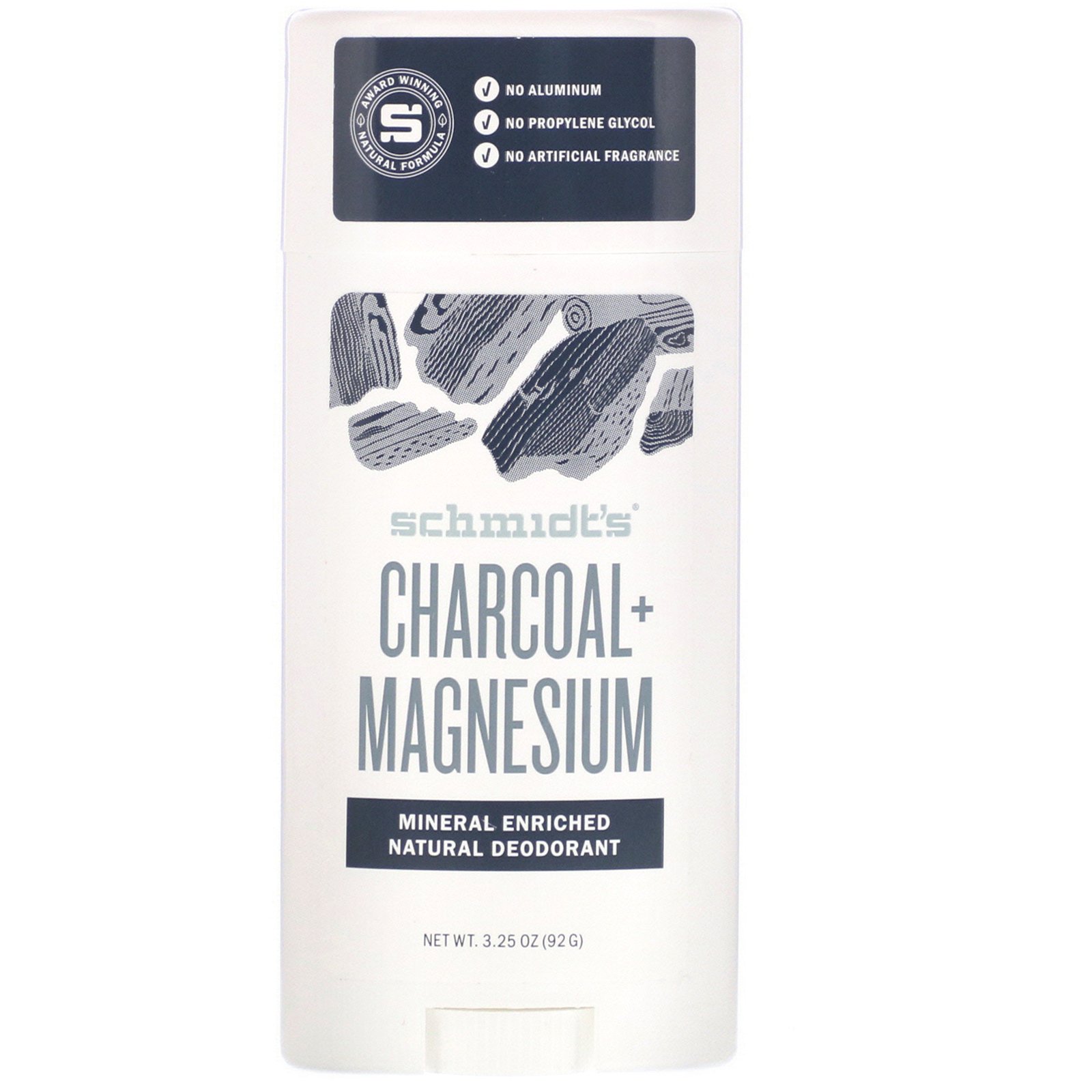 Comprar Schmidt's Naturals, Desodorante Natural, Carvão + Magnésio, 92 g (3,25 oz)